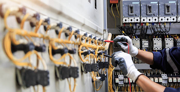 Professional Electrician technician working in Rome, GA